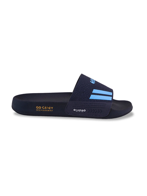 SL-438 Navy Men's Slides